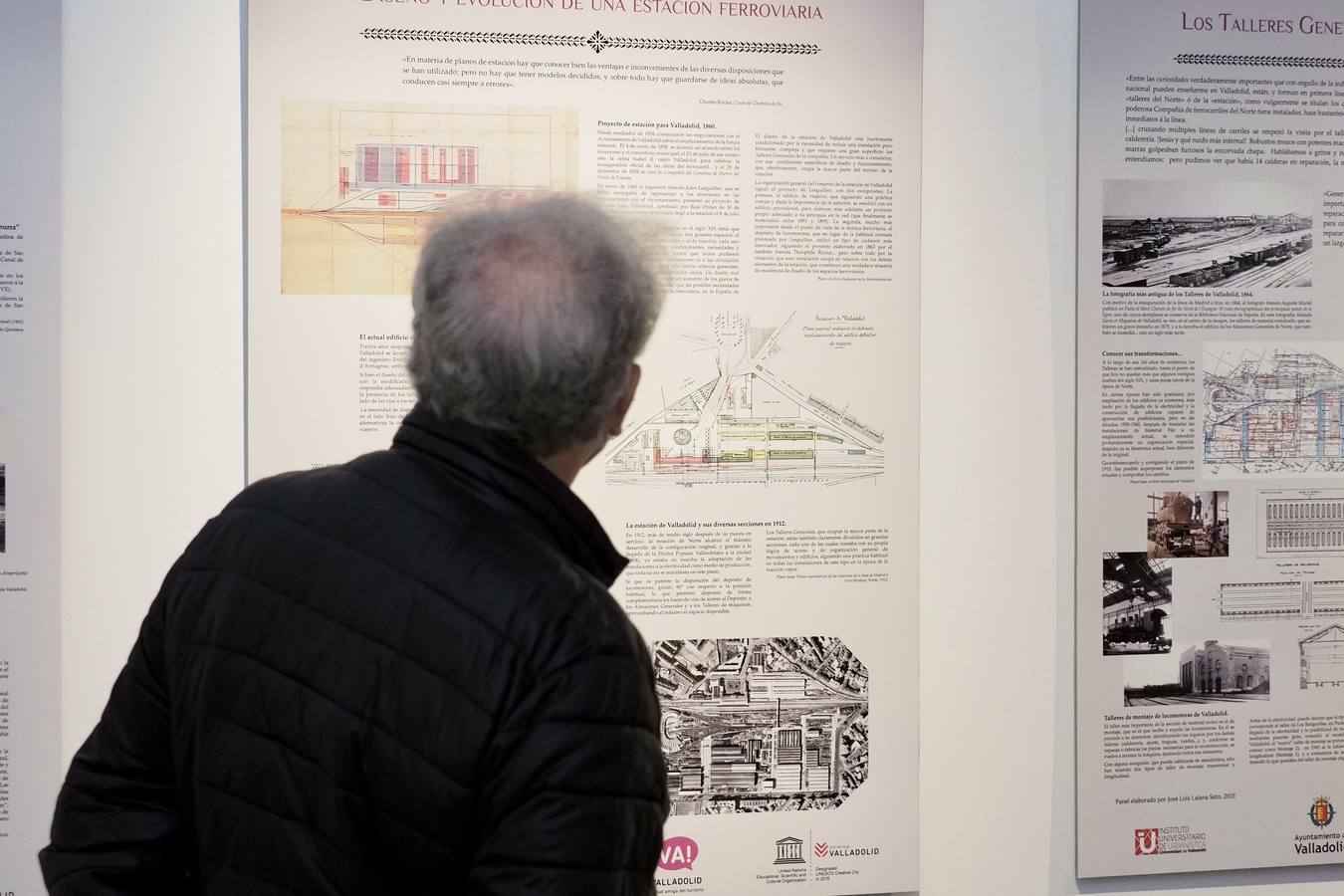 Fotos: La sala de San Benito acoge la exposición &#039;100 elementos del Patrimonio industrial de España&#039;