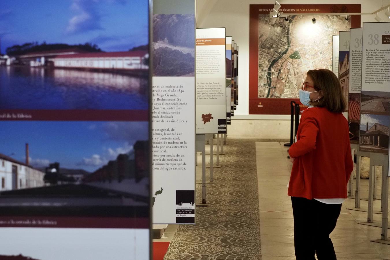 Fotos: La sala de San Benito acoge la exposición &#039;100 elementos del Patrimonio industrial de España&#039;