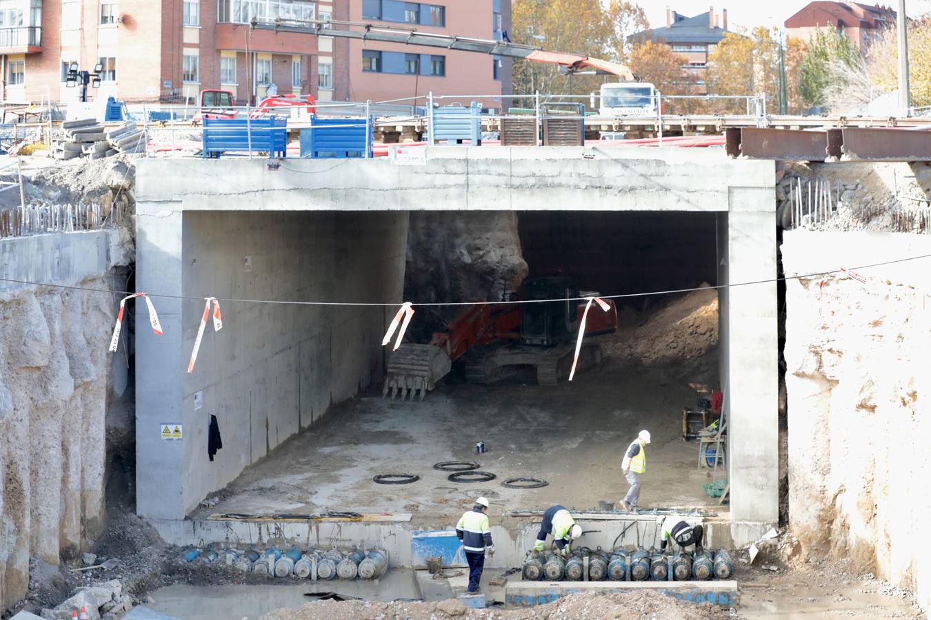 Fotos: Unidas las dos bocas del túnel de Andrómeda