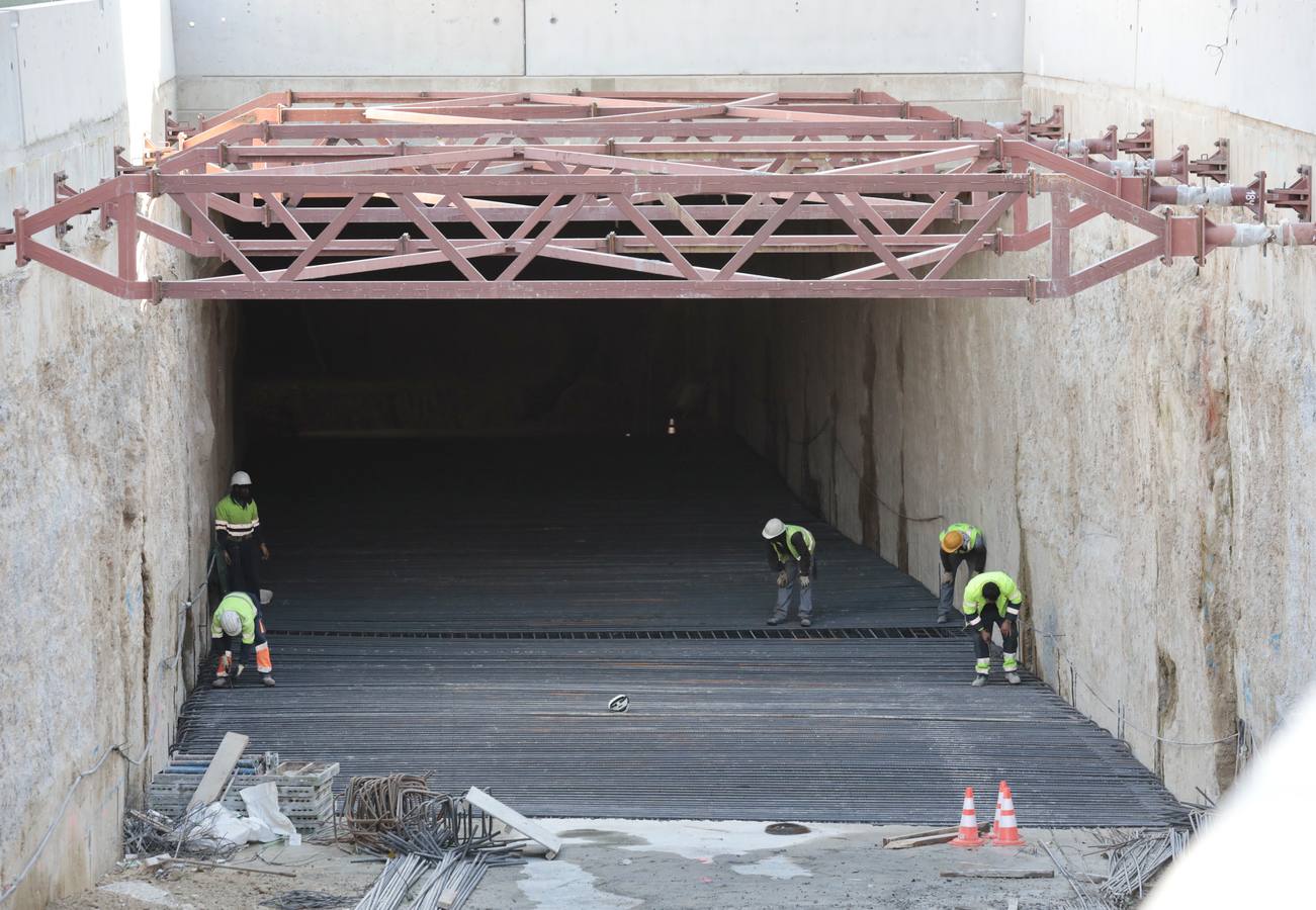 Fotos: Unidas las dos bocas del túnel de Andrómeda