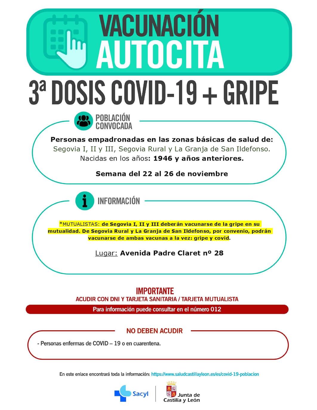 Información sobre la autocita.