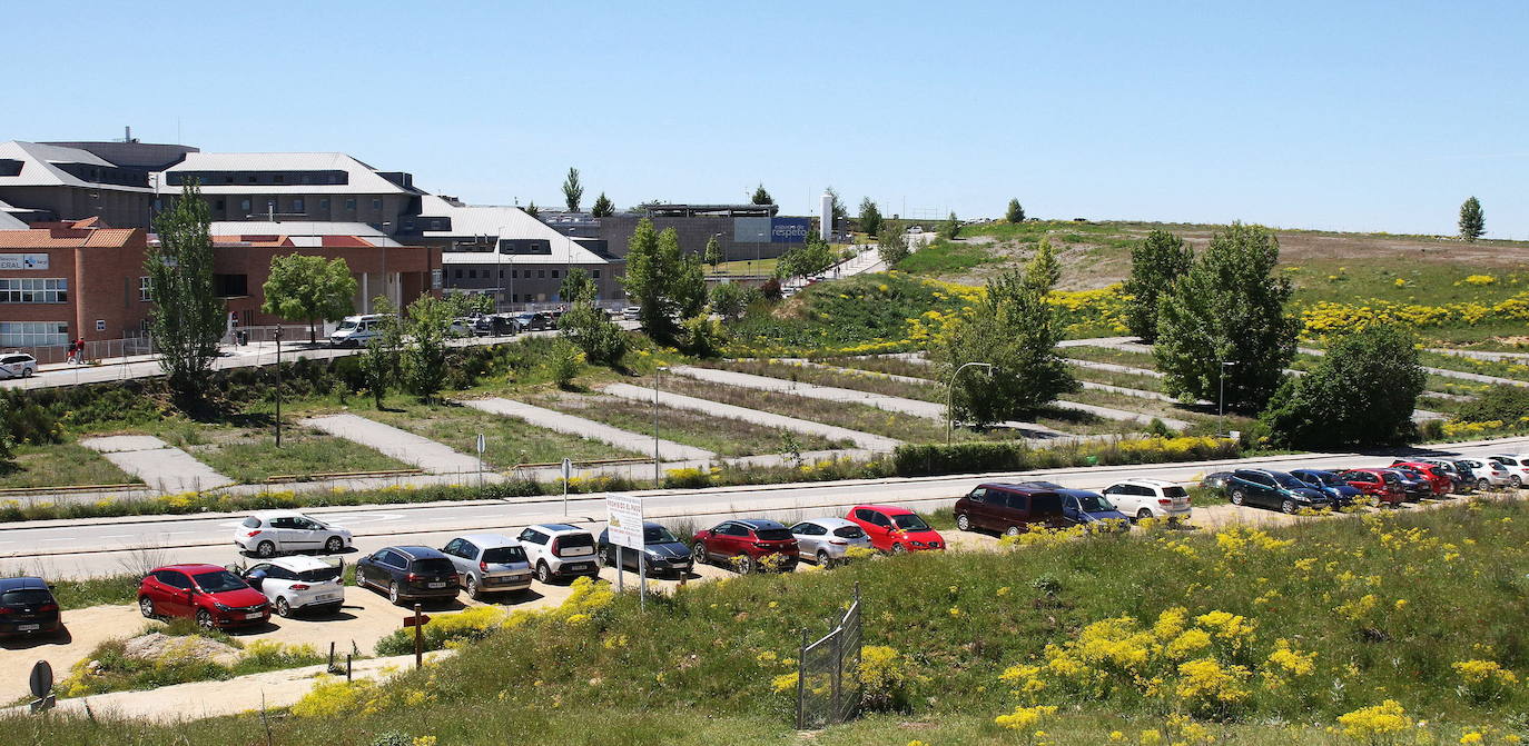 Terrenos en los que se pretende construir la segunda infraestructura hospitalaria de Segovia.