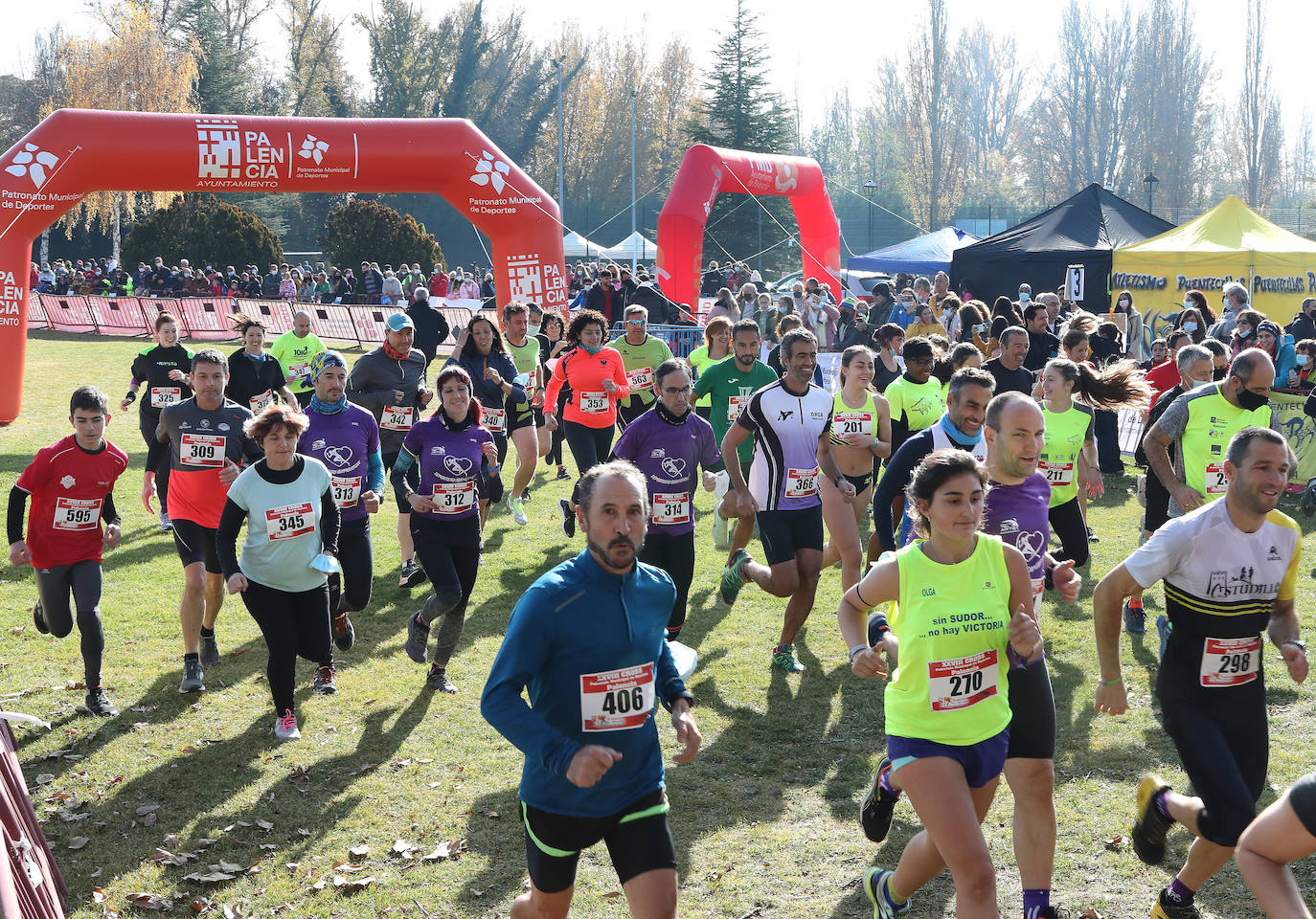 Fotos: El Parque Isla Dos Aguas se entrega al atletismo