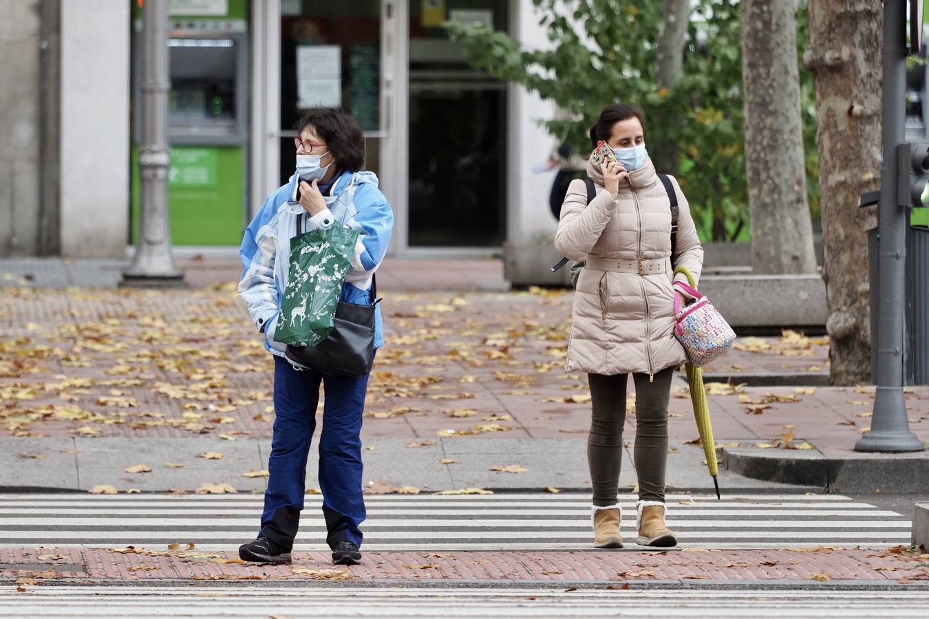 Fotos: El frío de otoño se instala en Valladolid