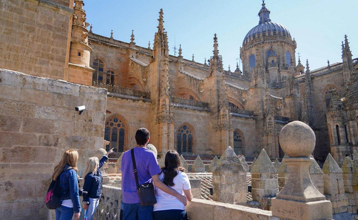 La imagen de la Catedral de Salamanca luce en el cupón de la ONCE de este sábado