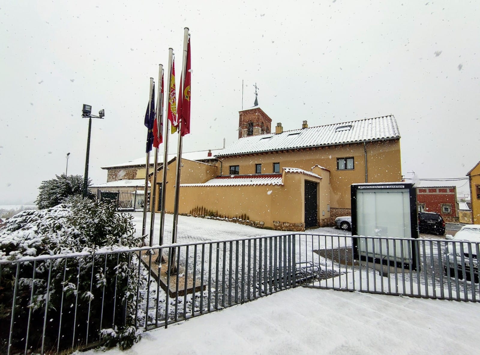 Nieve en Zaratán. 