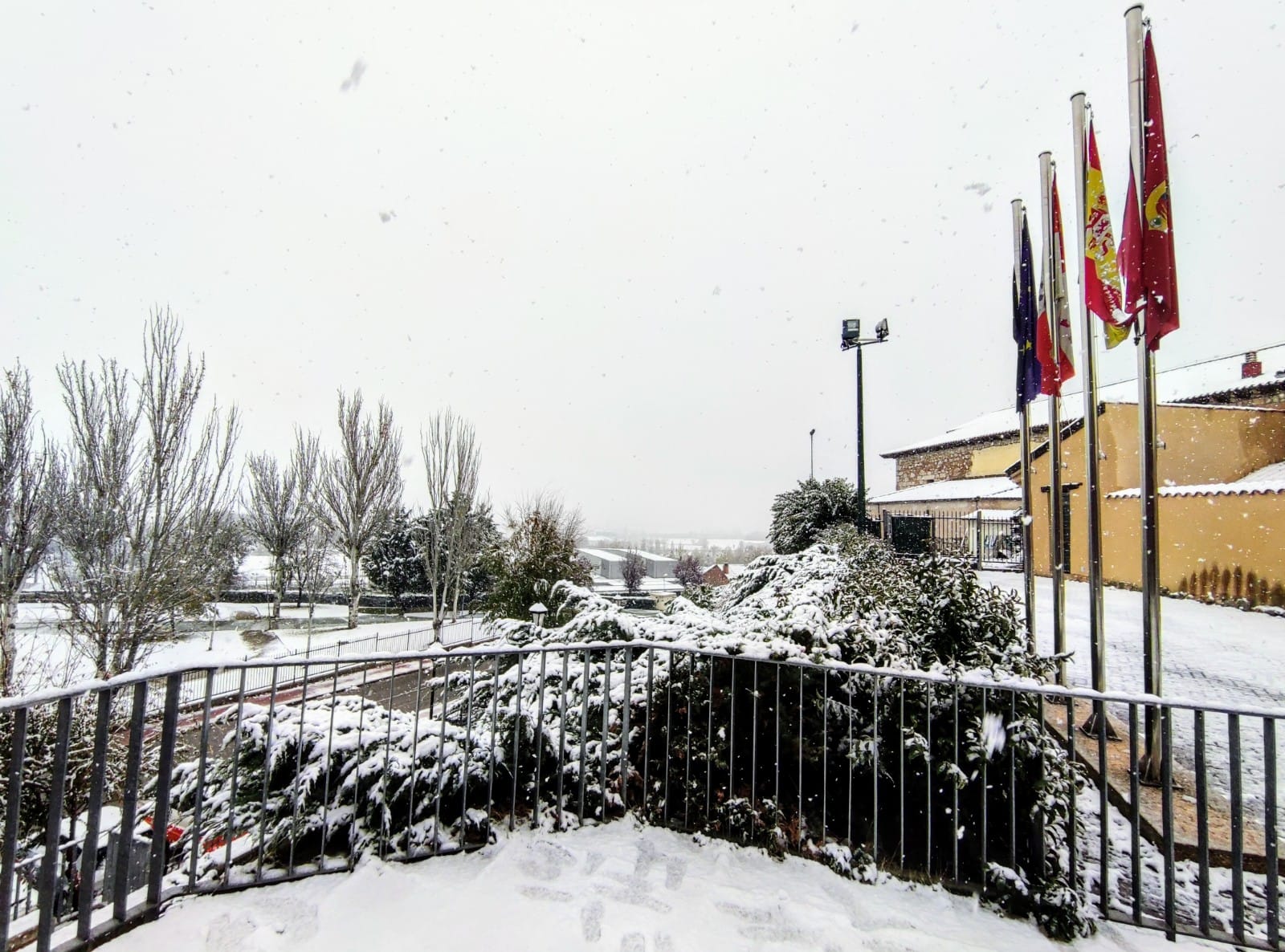 Nieve en Zaratán. 