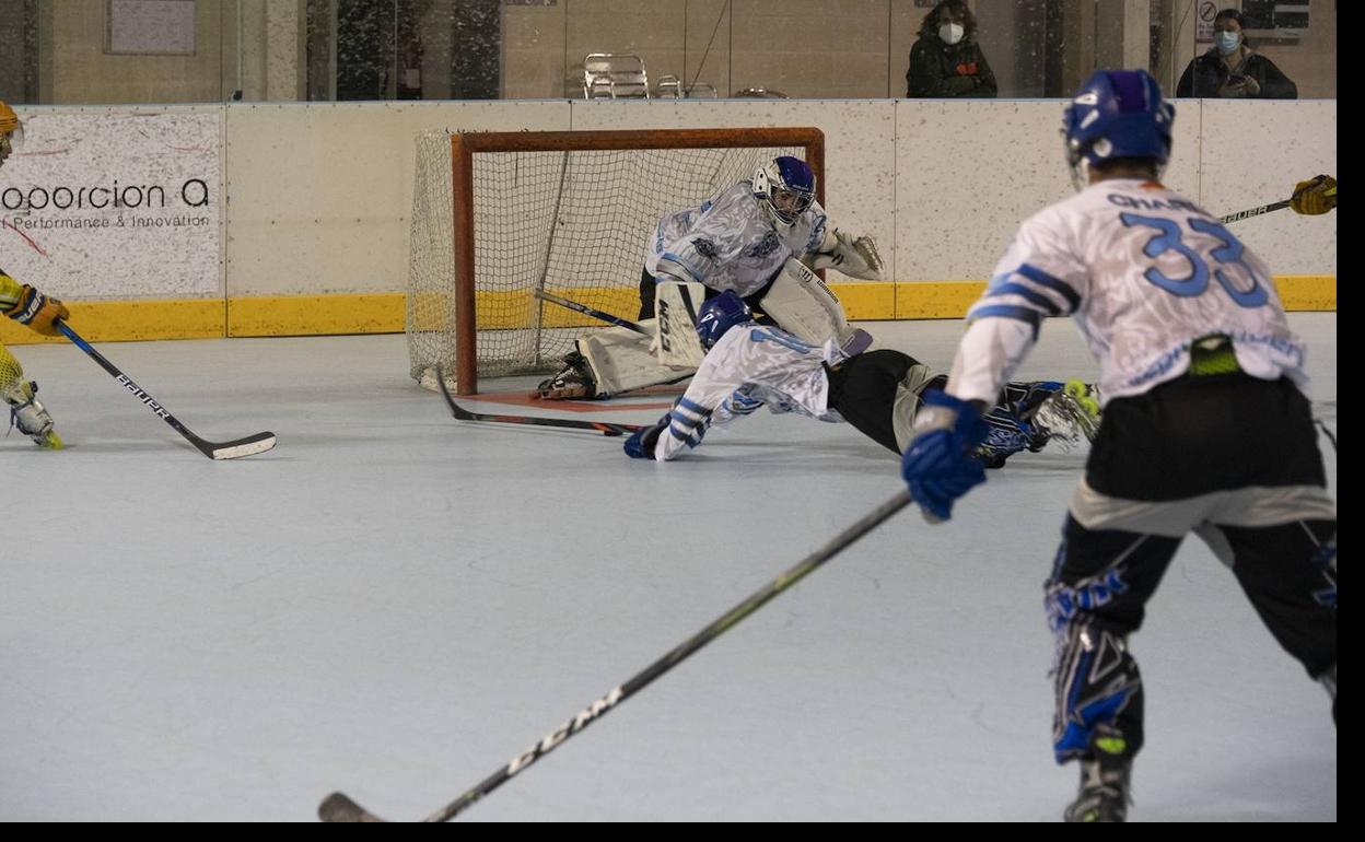 Imagen del último enfrentamiento entre vallisoletanos y catalanes 