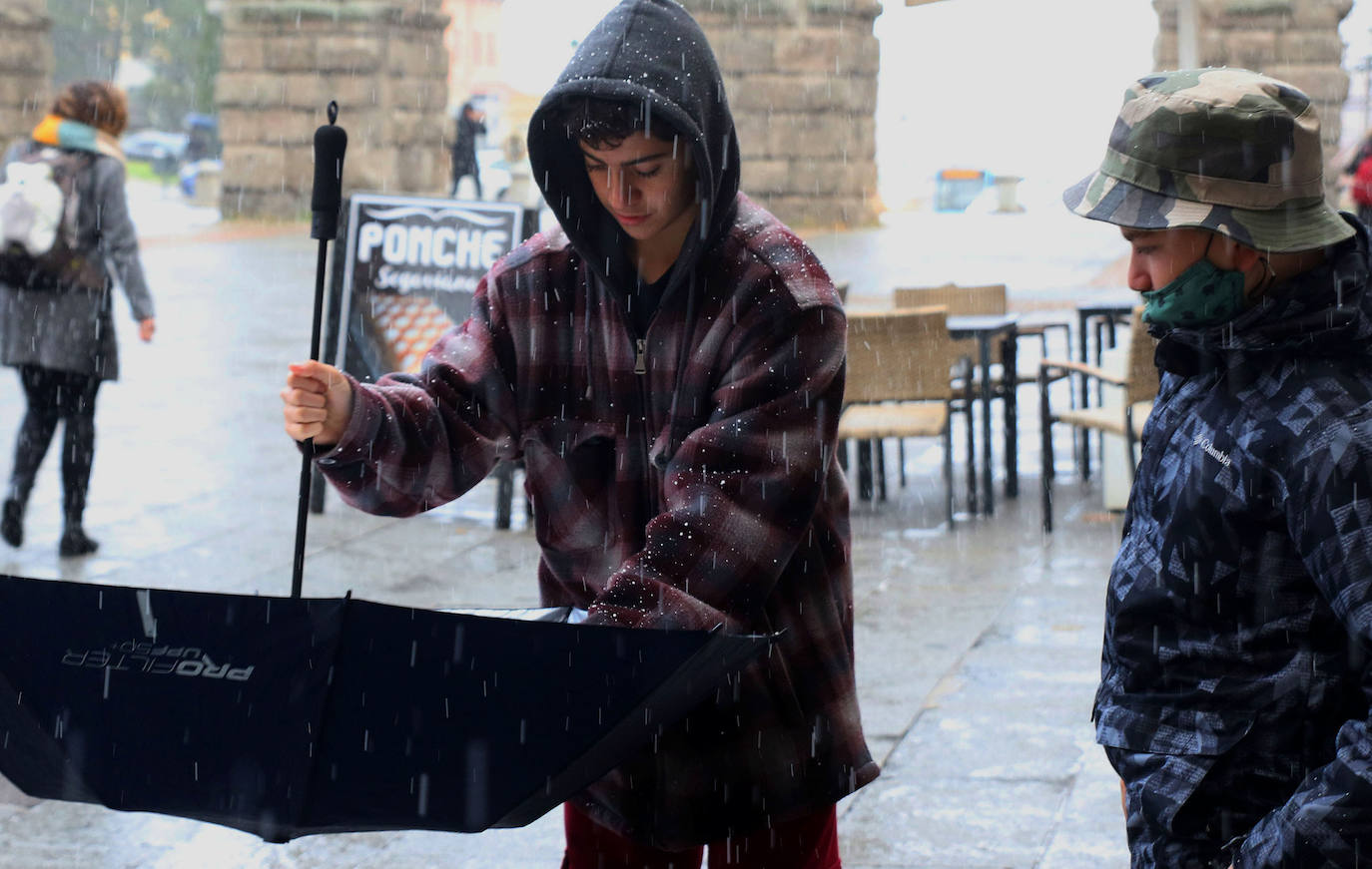 Frío y nieve en Segovia y su provincia 