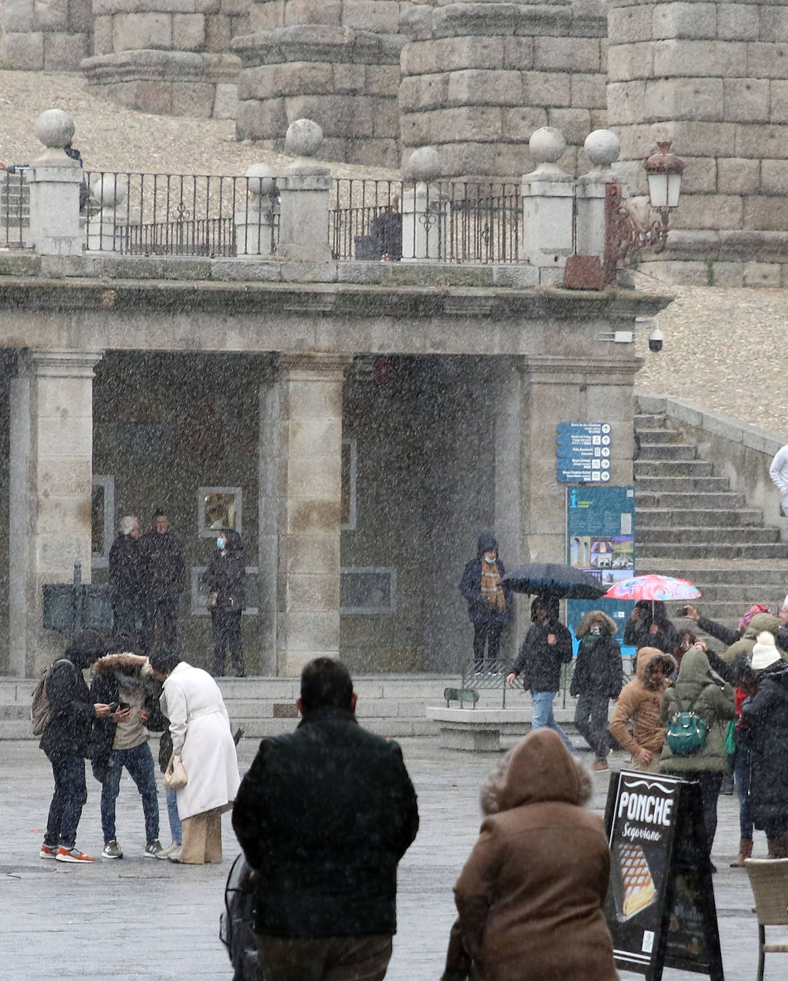Frío y nieve en Segovia y su provincia 