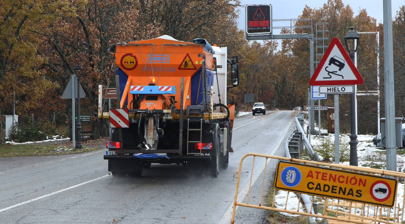 Frío y nieve en Segovia y su provincia 