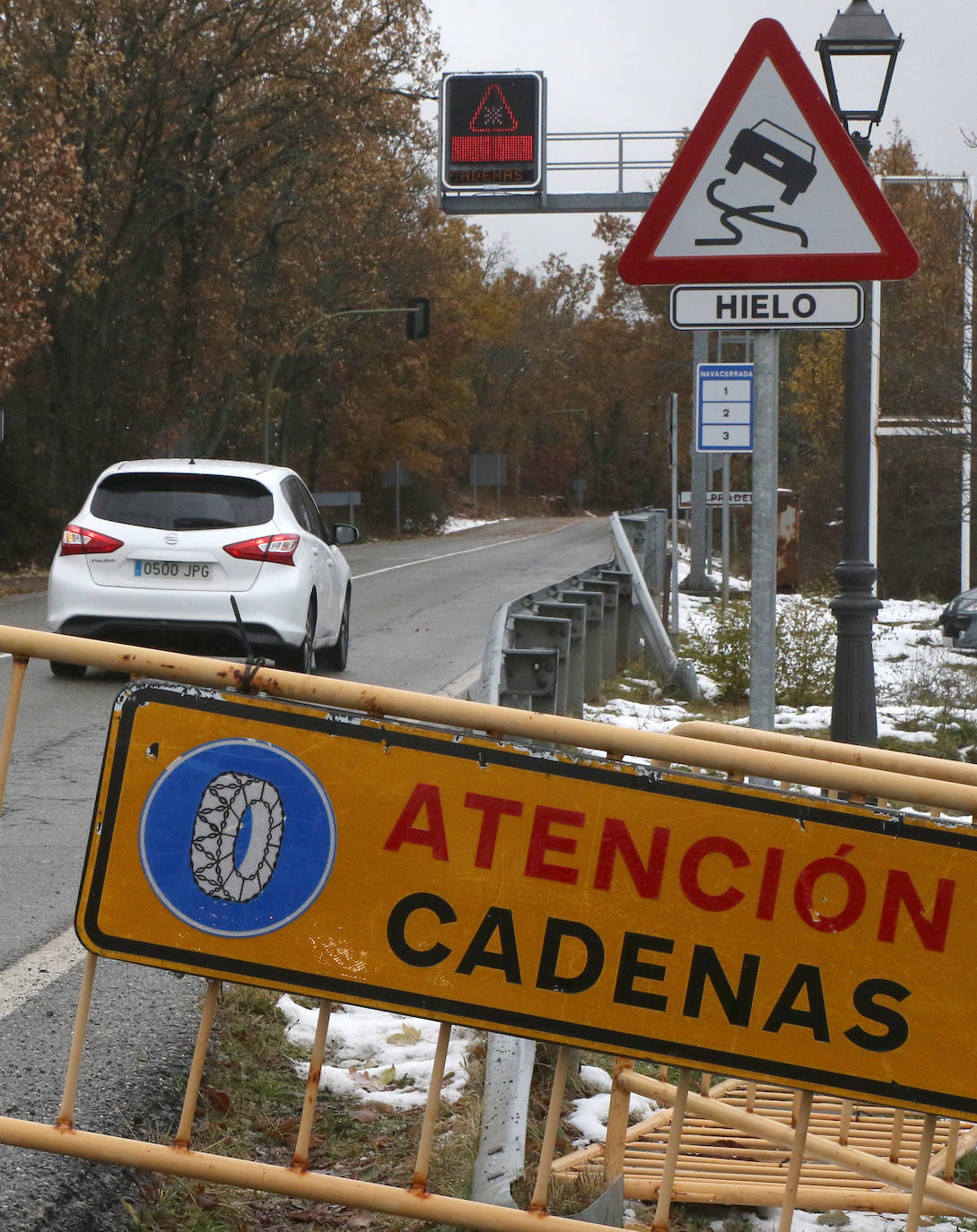 Frío y nieve en Segovia y su provincia 