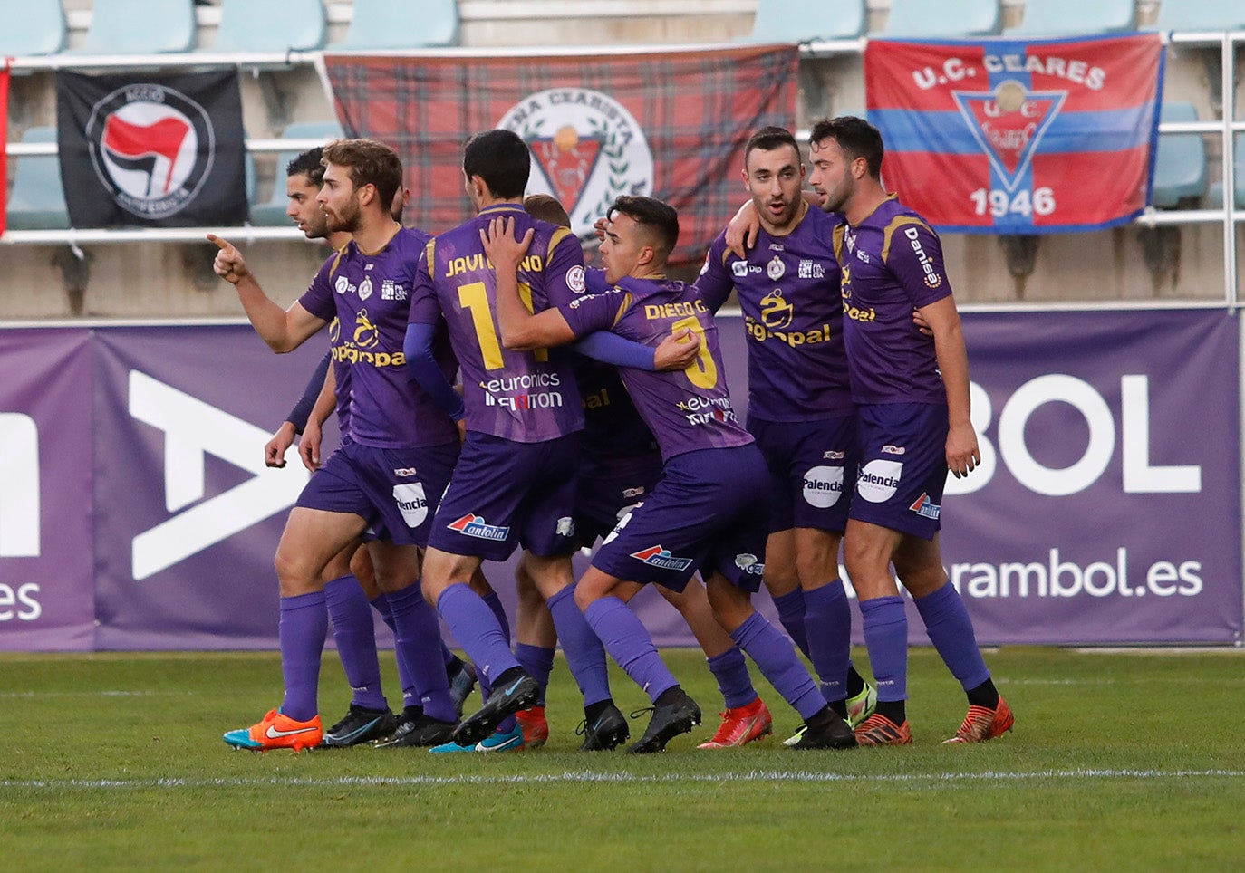 Palencia Cristo Atlético 3 - 0 UC Ceares