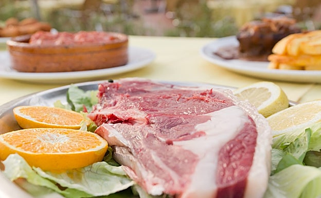 Uno de los platos que se puede degustar en El Jardín