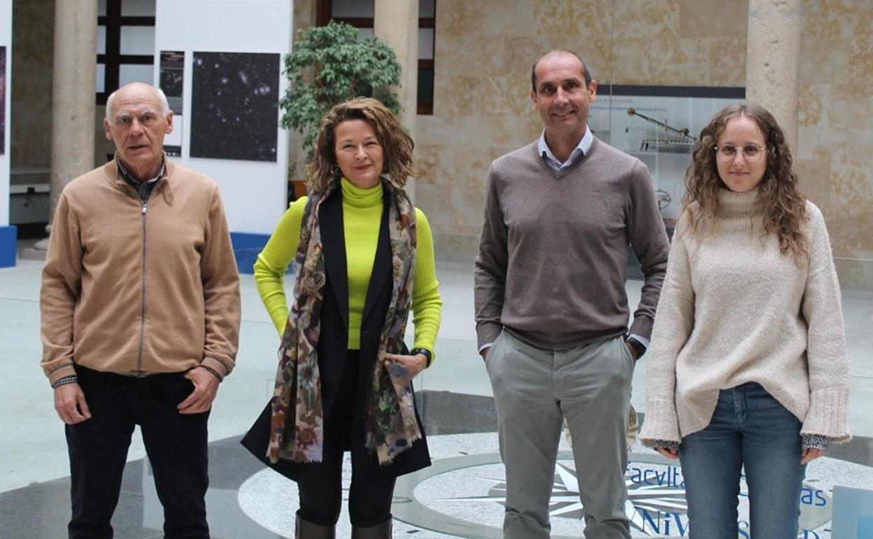 Miembros del equipo de investigación de la Universidad de Salamanca que ha desarrollado el estudio. 