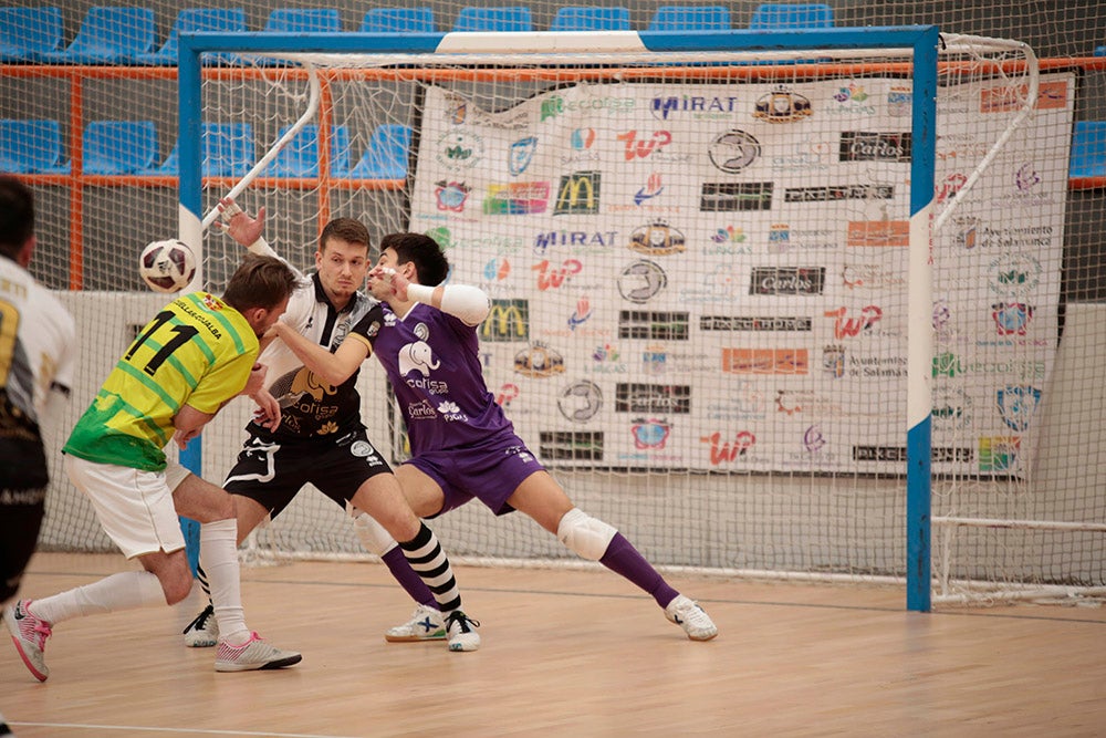 Unionistas FS reafirma su liderato venciendo al segundo Cuéllar Cojalba en La Alamedilla (4-2)