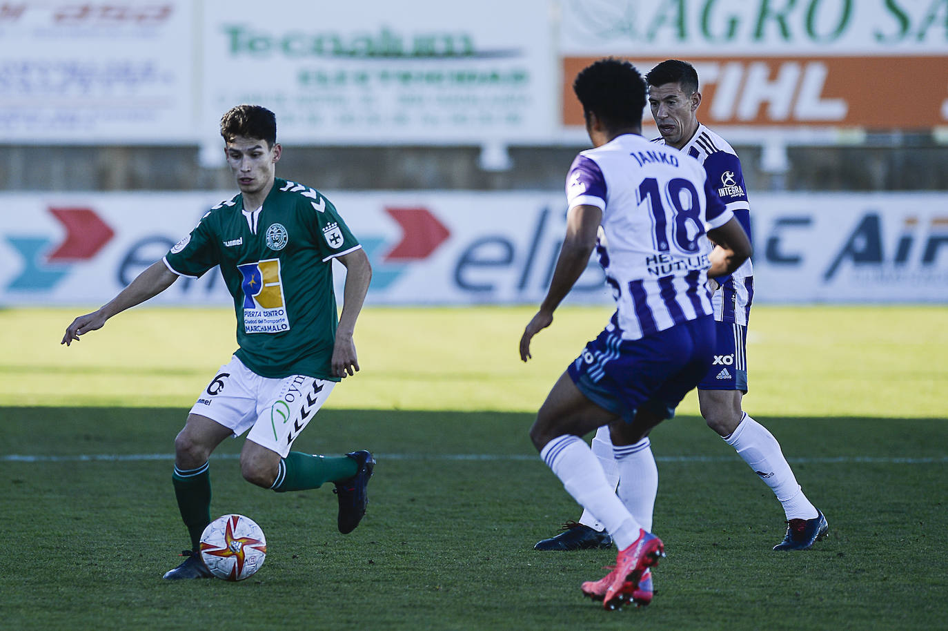 Marchamalo 0-1 Real Valladolid. 