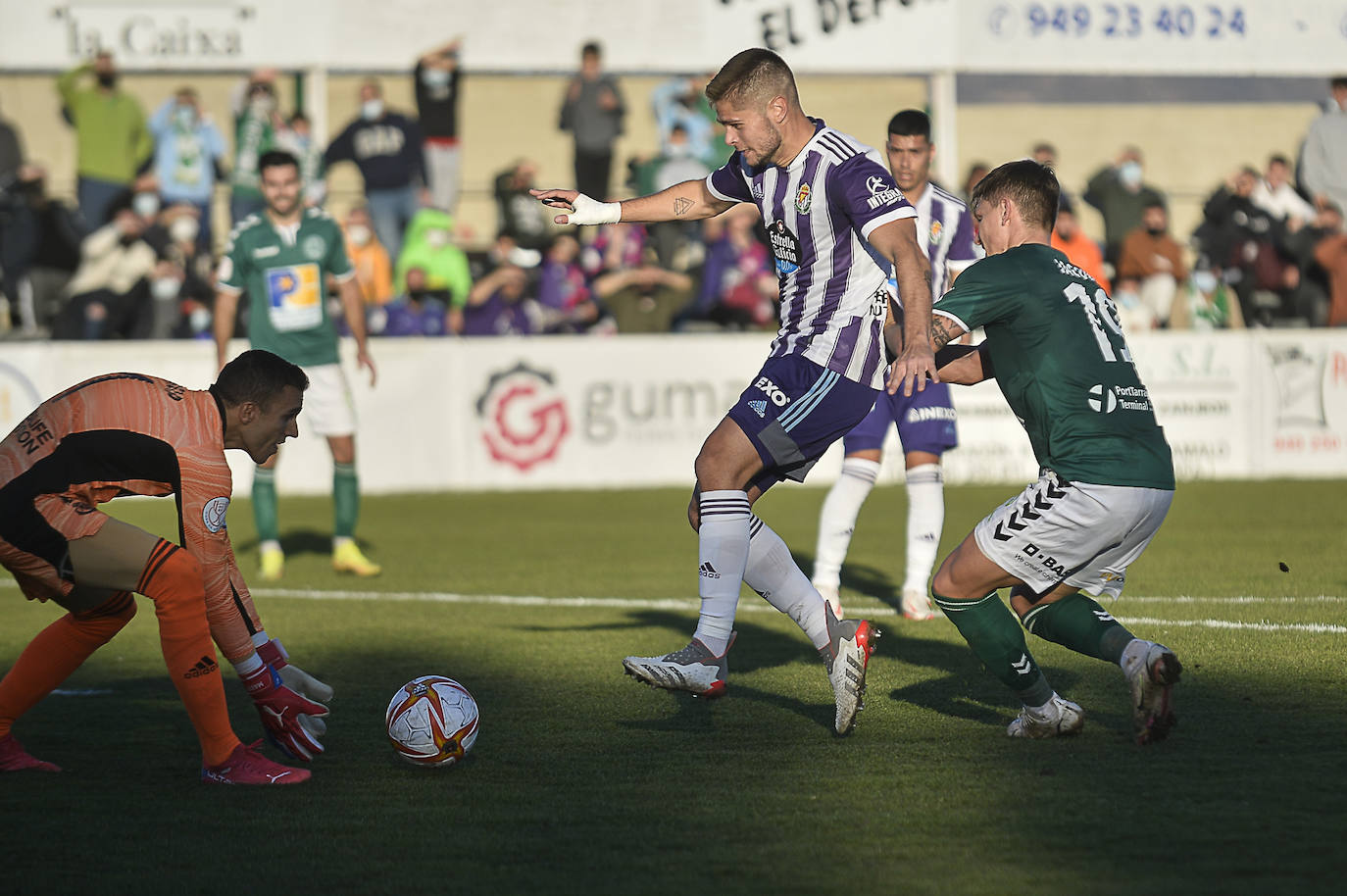 Marchamalo 0-1 Real Valladolid. 