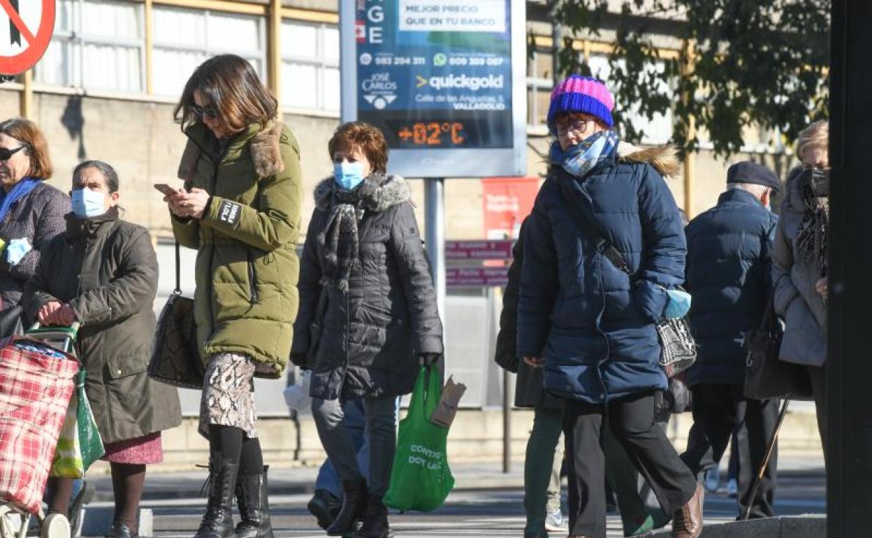 El mercurio marcaba dos grados ayer por la mañana en Poniente.