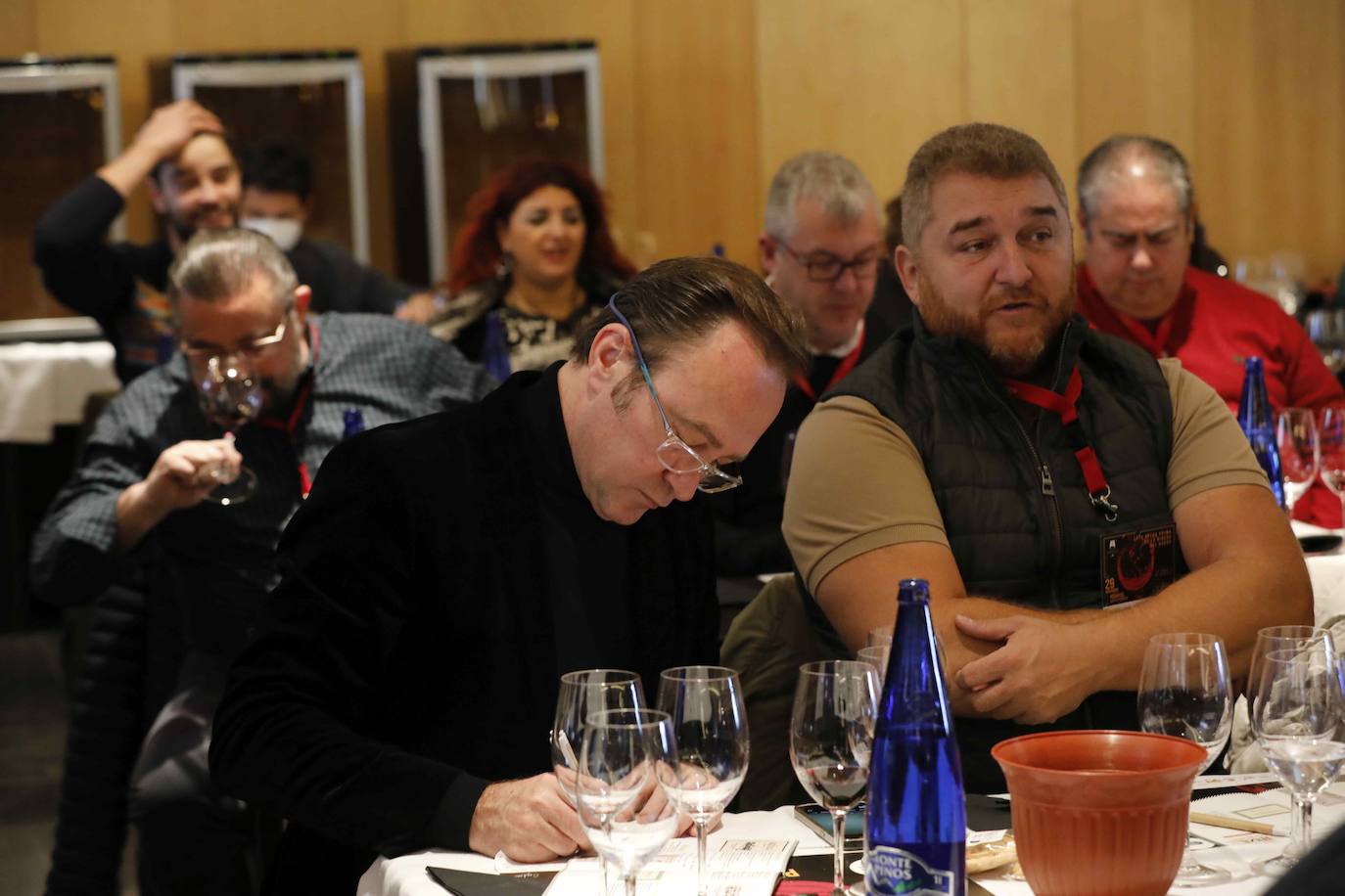 Celebración de la cata Opera Prima 2021 en Peñafiel. 