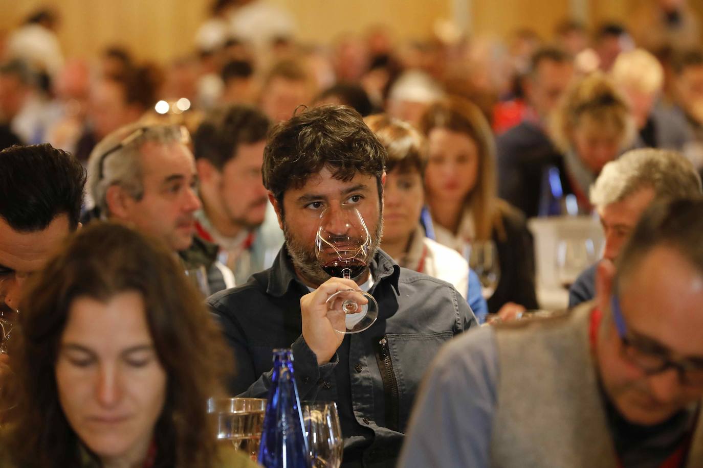 Celebración de la cata Opera Prima 2021 en Peñafiel. 