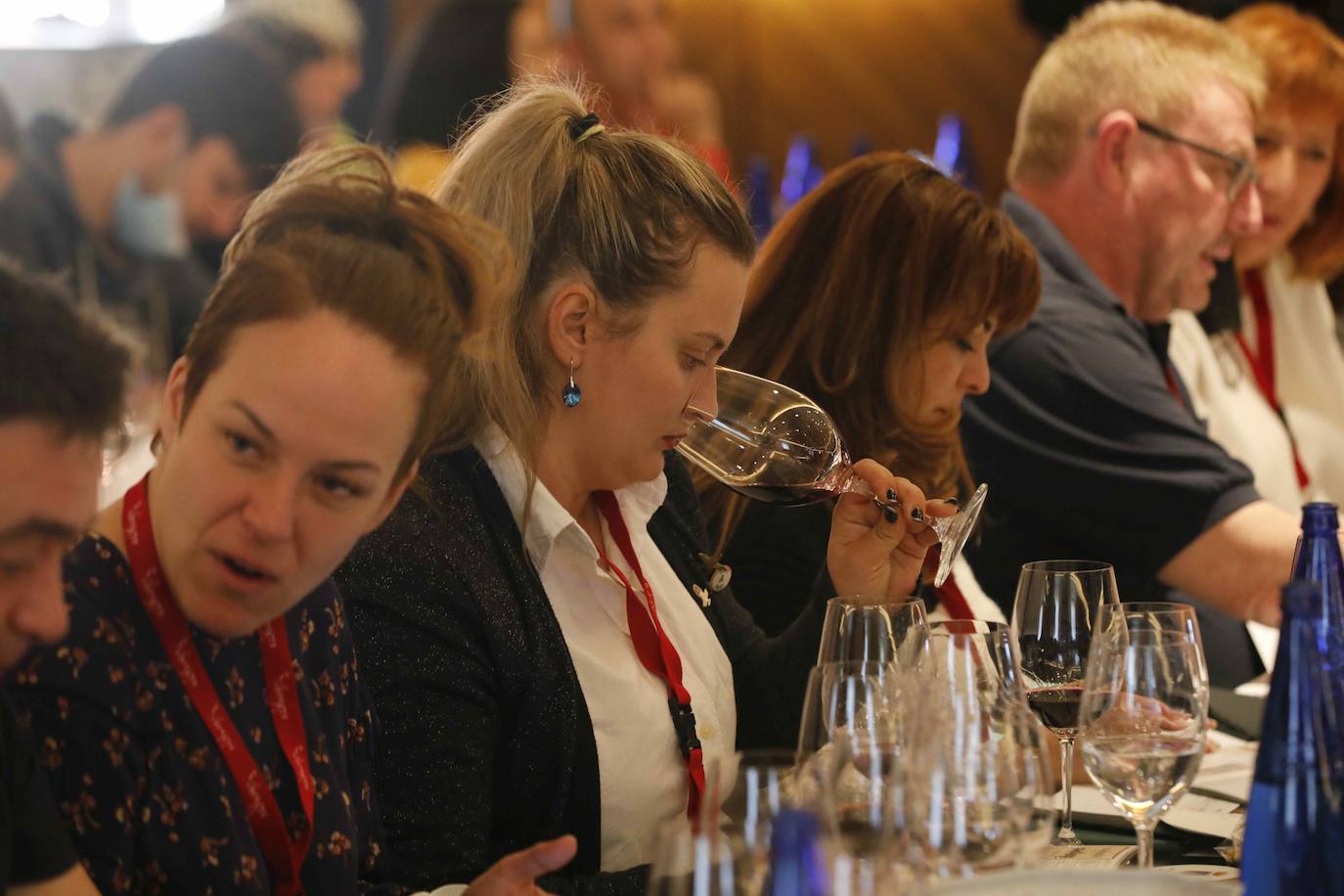 Celebración de la cata Opera Prima 2021 en Peñafiel. 