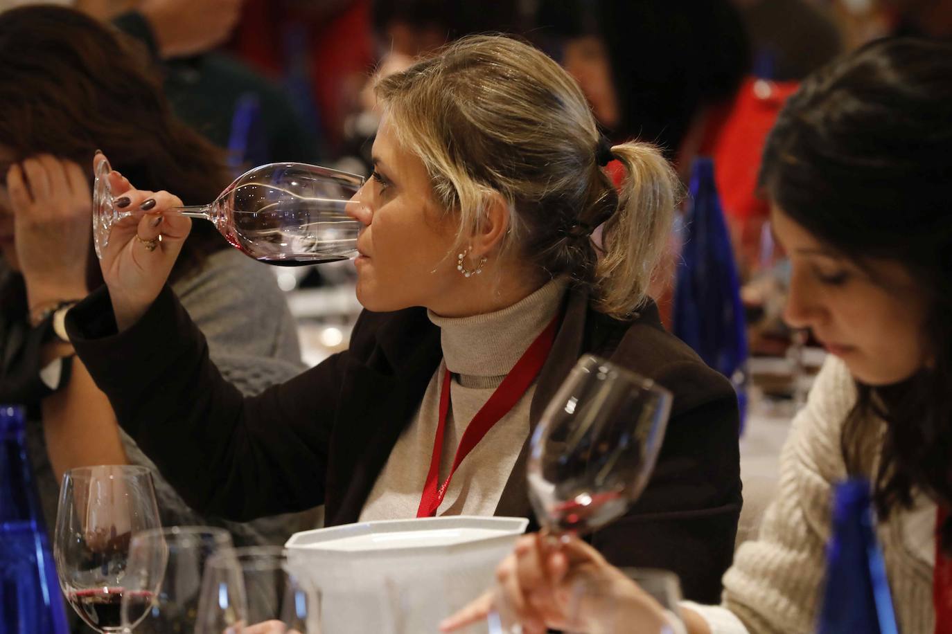 Celebración de la cata Opera Prima 2021 en Peñafiel. 