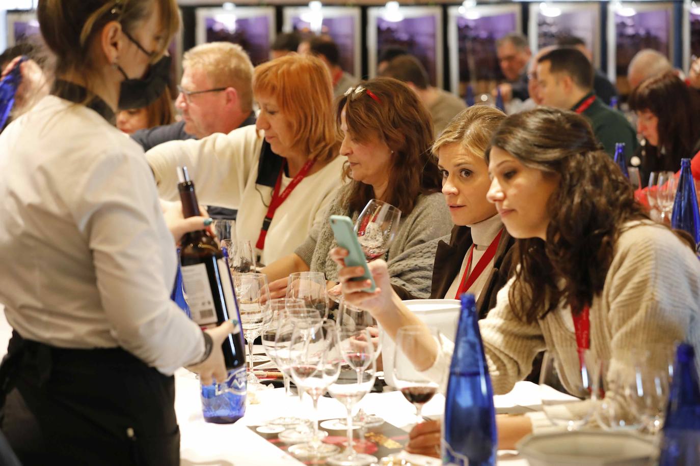 Celebración de la cata Opera Prima 2021 en Peñafiel. 