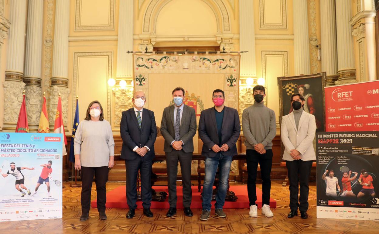 Imagen de la presentación de los torneos. 