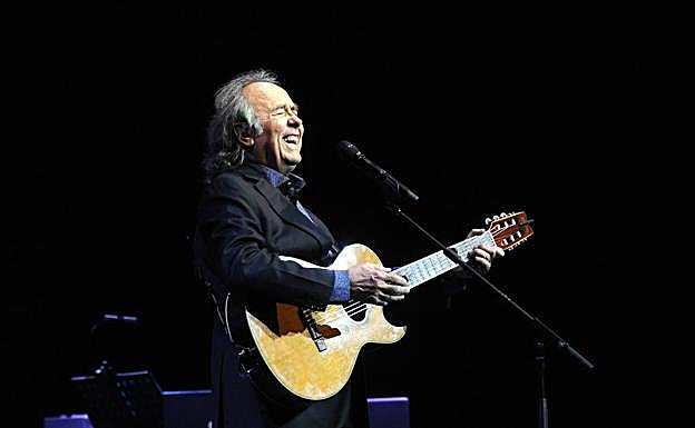 Durante su actuación en el MIguel DElibes, en septiembre de 2018. 