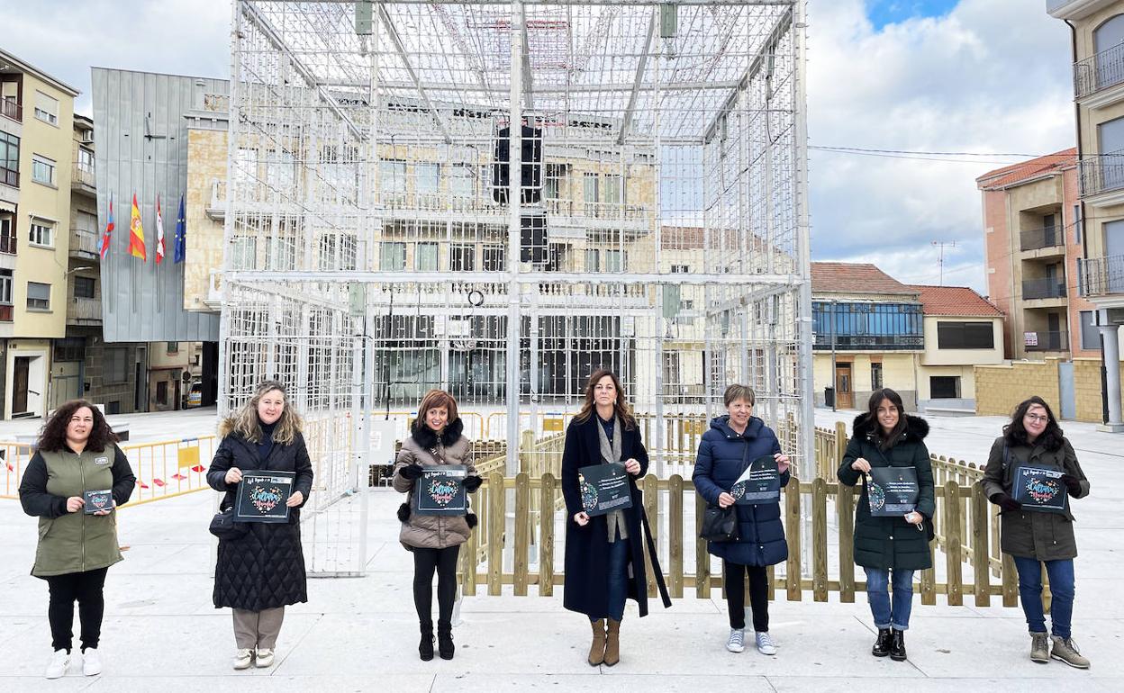 Presentación de la agenda navideña de Guijuelo. 