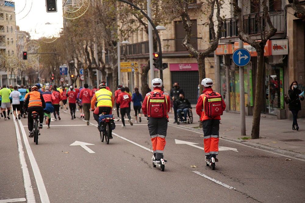 Dani Sanz y Verónica Sánchez ganan la III Carrera Popular Corre con tu Médico en Salamanca