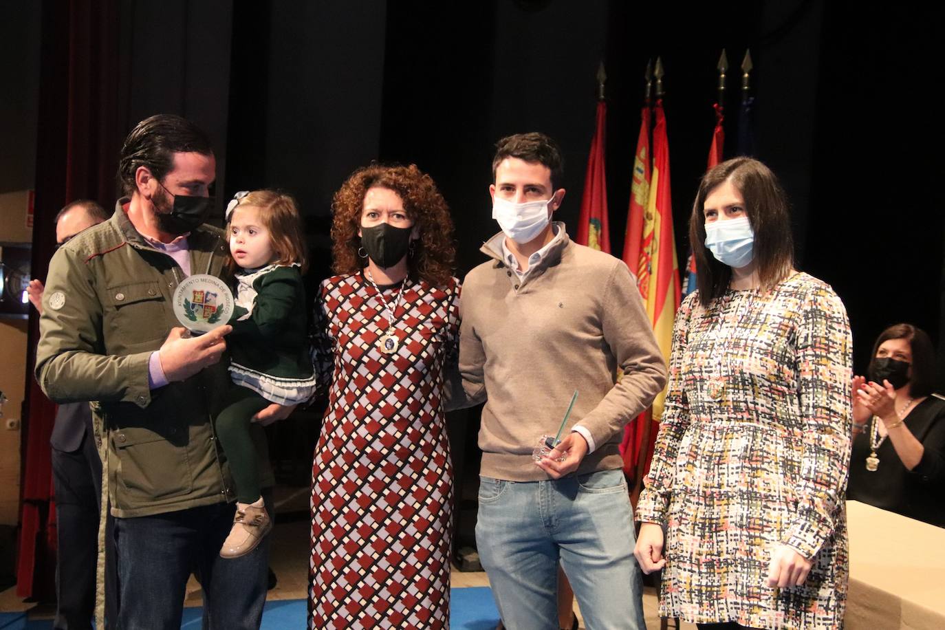 Fotos: Medina de Rioseco rinde homenaje a la Constitución