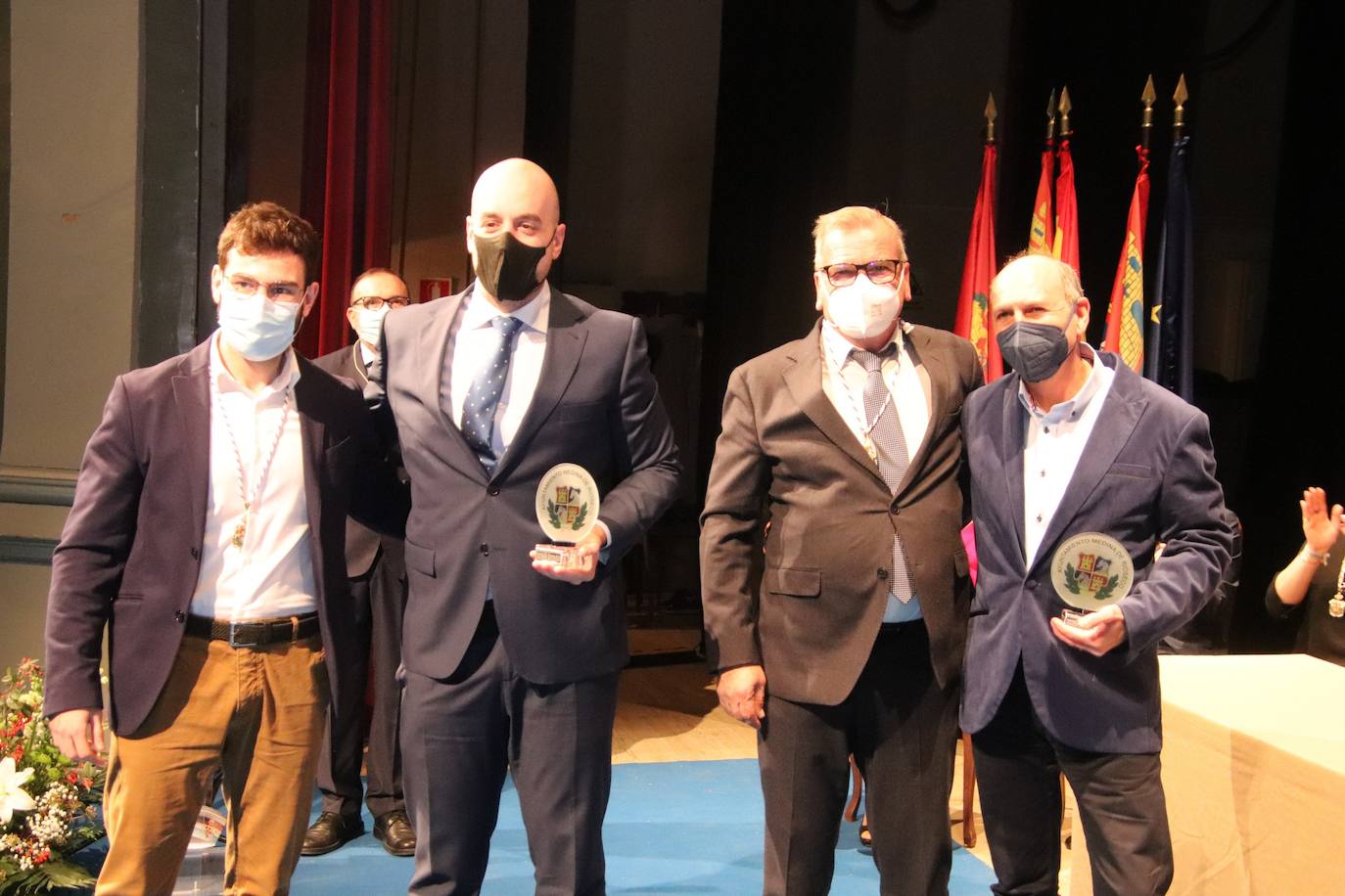 Fotos: Medina de Rioseco rinde homenaje a la Constitución