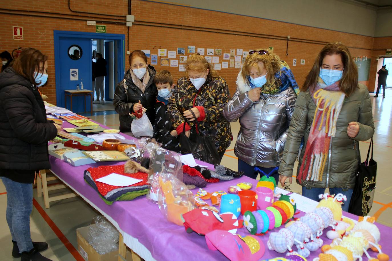 Fotos: Torquemada se solidariza con la hemiplejia alternante