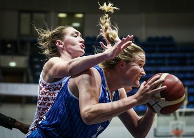 Imagen secundaria 1 - Un Avenida irregular le gana la batalla al cansancio y al MBA en Moscú de la mano de una genial Kahleah Copper (69-77)