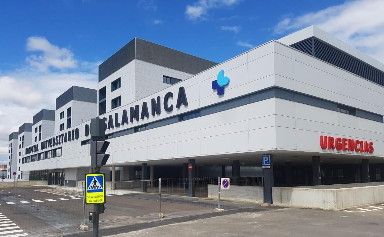 El Hospital de Salamanca habilita una nueva zona covid ante el aumento de ingresos por coronavirus