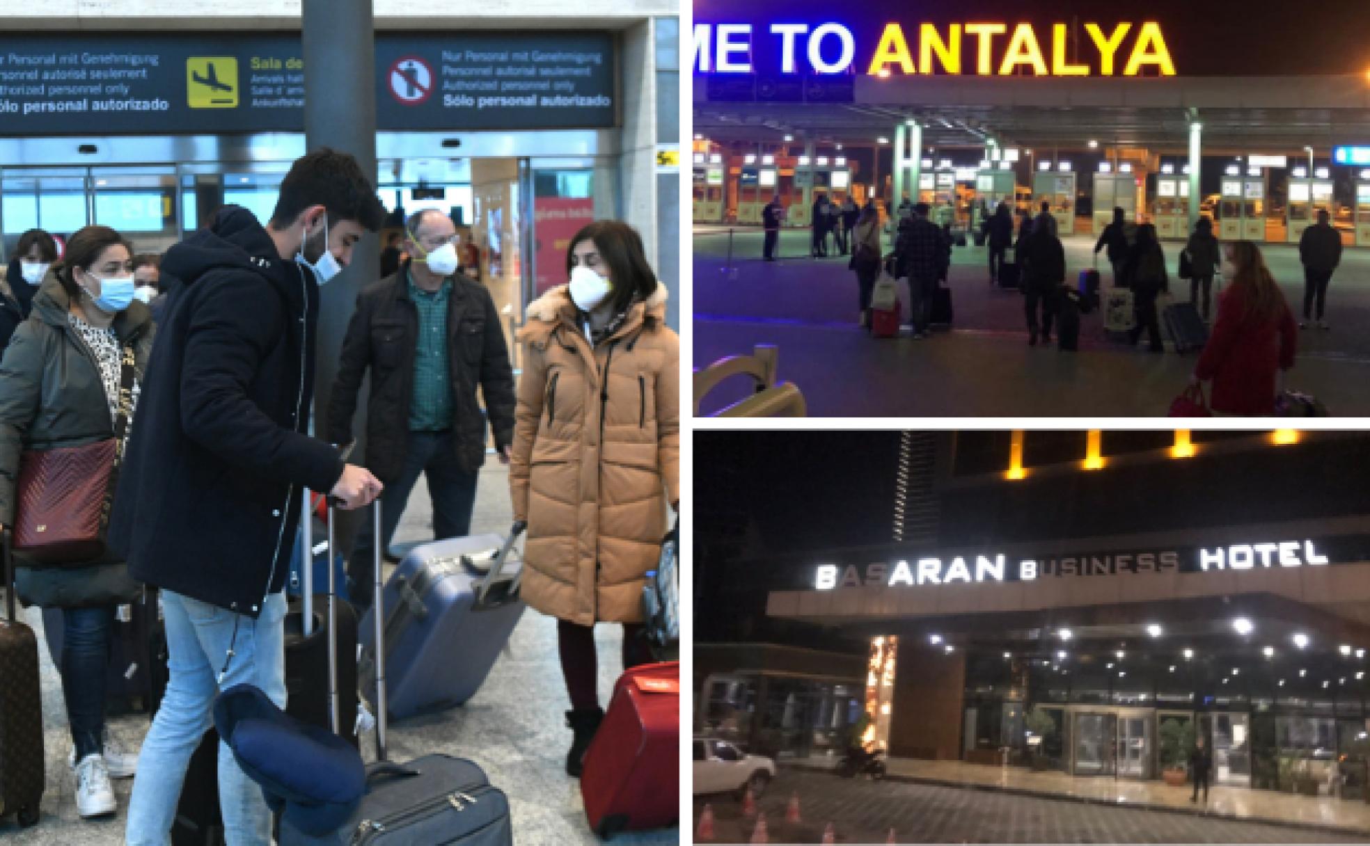 Una palentina en el avión de Turquía: «Llevamos 24 horas de un lado para otro»