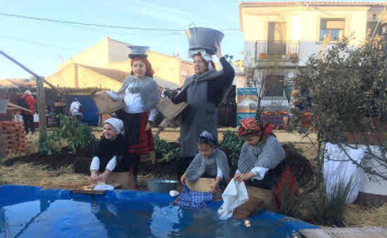 Imagen de archivo del belén viviente de Matilla. 