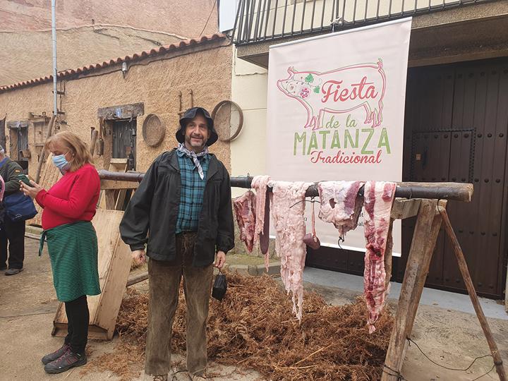 Los vecinos de El Maíllo celebraron la tradicional fiesta popular de la matanza