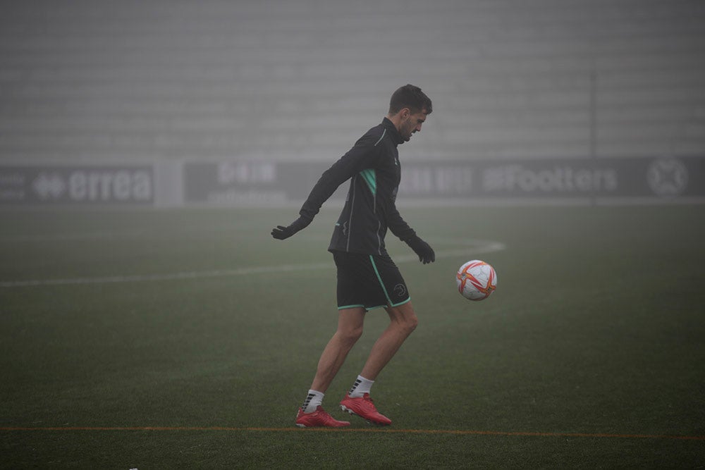 Entrenamiento de Unionistas en el Reina Sofía para preparar el partido de Copa del Rey ante el Elche CF