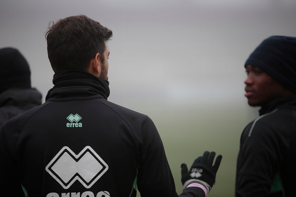 Entrenamiento de Unionistas en el Reina Sofía para preparar el partido de Copa del Rey ante el Elche CF