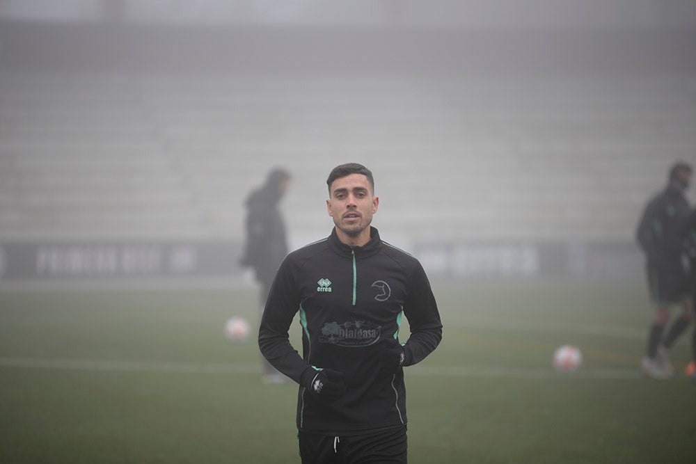 Entrenamiento de Unionistas en el Reina Sofía para preparar el partido de Copa del Rey ante el Elche CF