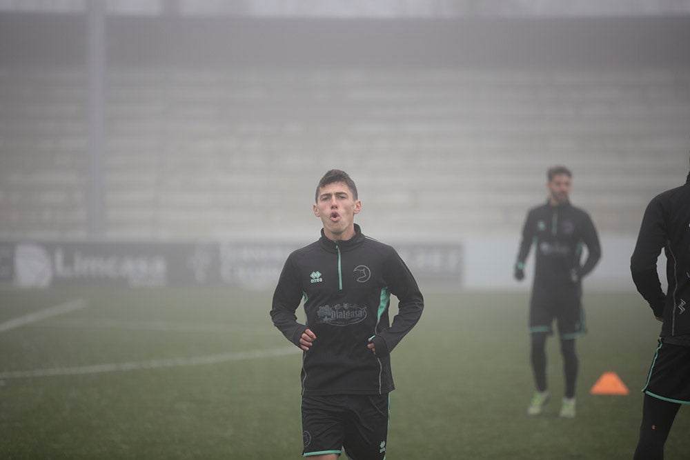 Entrenamiento de Unionistas en el Reina Sofía para preparar el partido de Copa del Rey ante el Elche CF