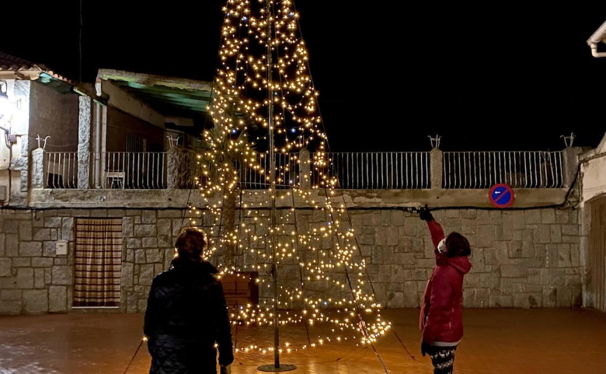 Árbol de Navidad de Castronuño. 
