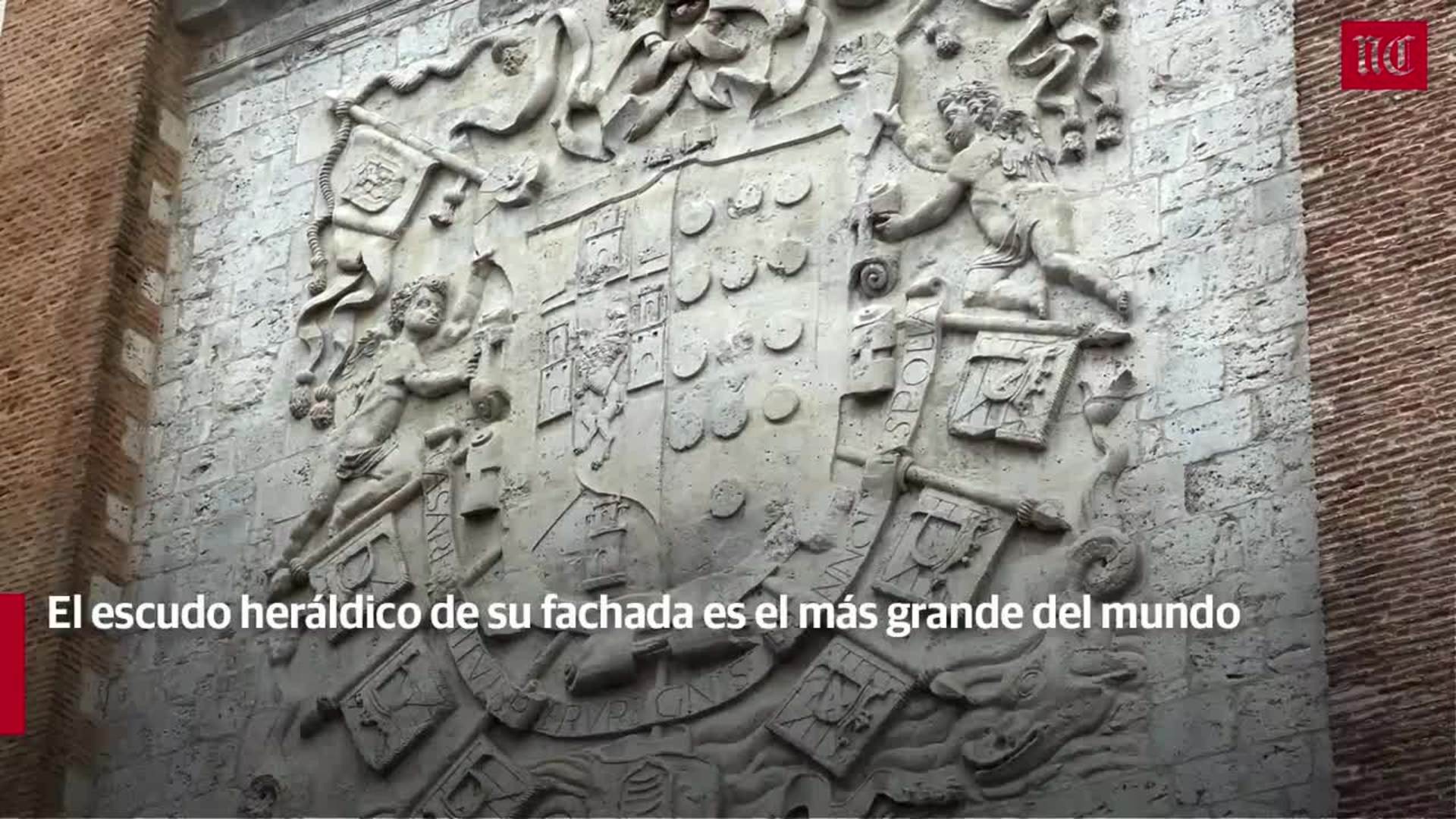 Valladolid, piedra sobre piedra: la  iglesia con el escudo de piedra más grande del mundo