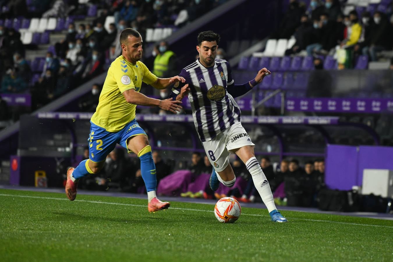 Fotos: El Real Valladolid pasa a tercera ronda de la Copa del Rey tras vencer a Las Palmas (3-1)