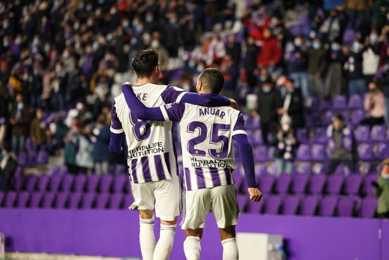 Fotos: El Real Valladolid pasa a tercera ronda de la Copa del Rey tras vencer a Las Palmas (3-1)