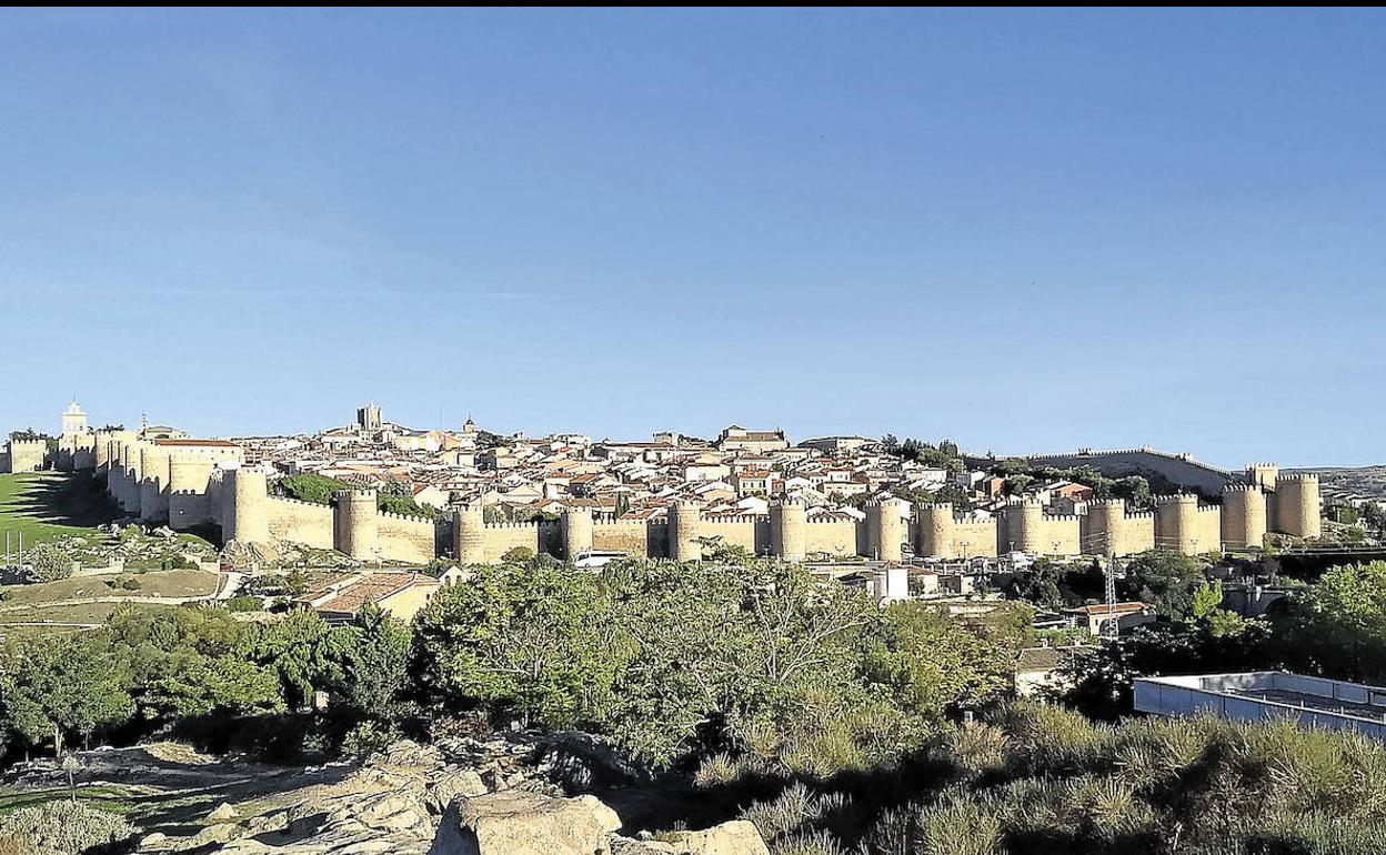 Panorámica de Ávila.