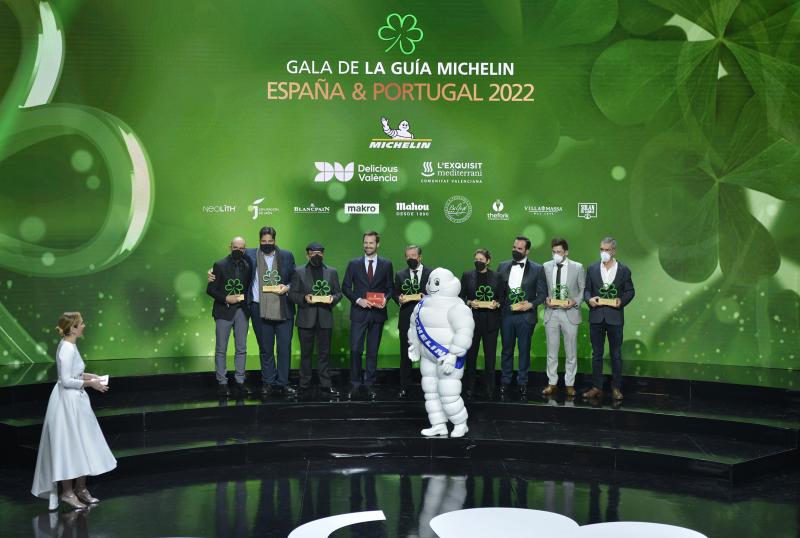 Entrega de las estrellas MIchelin en Valencia. 